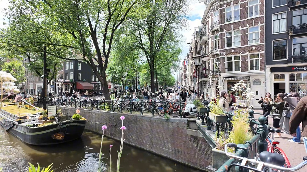 Summer time in Amsterdam and Rotterdam 