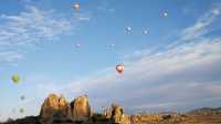 Turkish Journey Overlooking from Hot Air Balloon