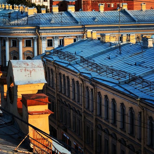 Roofs of Saint Petersburg