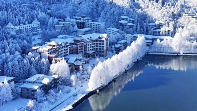 南方小土豆在大鹹寧就可以泡溫泉賞雪景 南方小土豆在大鹹寧就可以泡溫泉賞雪景