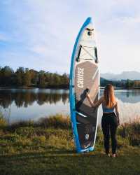 Experience Endless Fun with the Bluefin Cruise SUP in Bavaria! 💙🛶