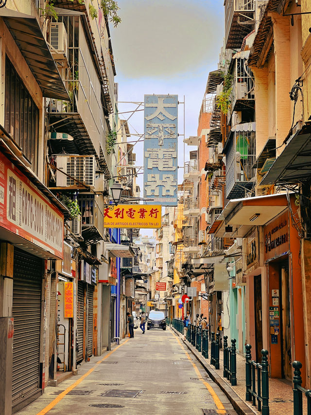 澳門citywalk，淪陷在每一個街口