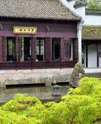It seems as if I haven't left the country, as I find myself in a Chinese garden in Frankfurt. I am bewildered. 😵