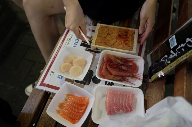 大阪木津市場美食探險 🍣🦐
