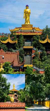 成都地鐵直達的古寺，據說在這裡所求皆能如願。