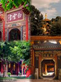 成都地鐵直達的古寺，據說在這裡所求皆能如願。