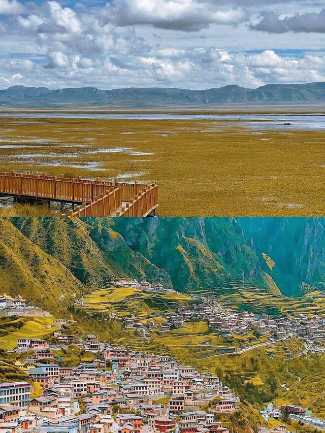人生建議：一定要在秋天去一次甘南，那簡直美到極致