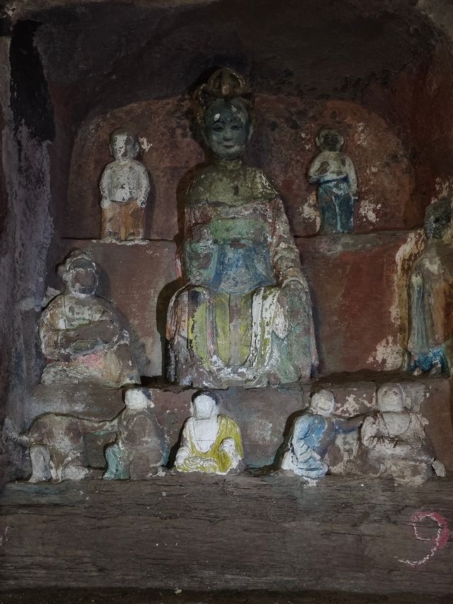 四川.樂至縣.睏佛寺摩崖造像
