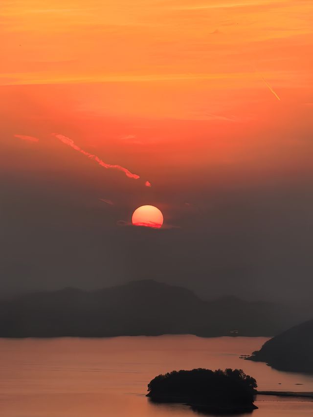 天屿山日落