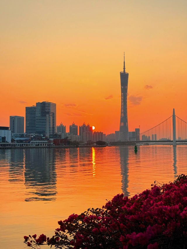 廣州市的璀璨之景#