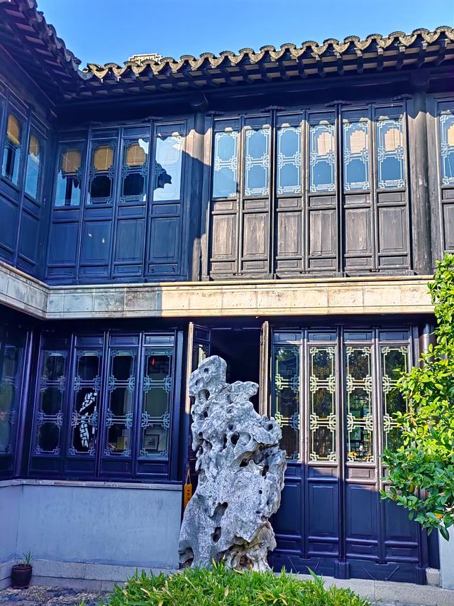 蘇州嚴家花園丨隱藏在古鎮裡的江南園林