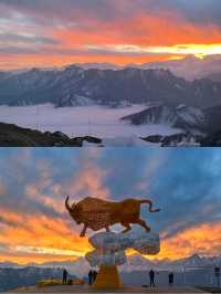 牛背山+四姑娘山5天4晚。
川西360°雪山觀景平台Top1——牛背山