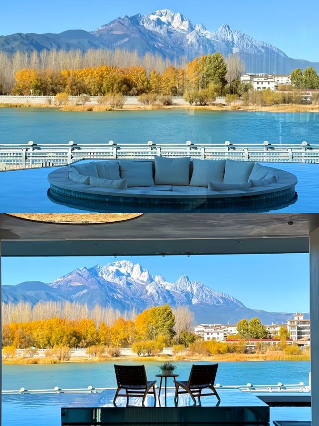 睜眼就能看日照金山的酒店 超值！
