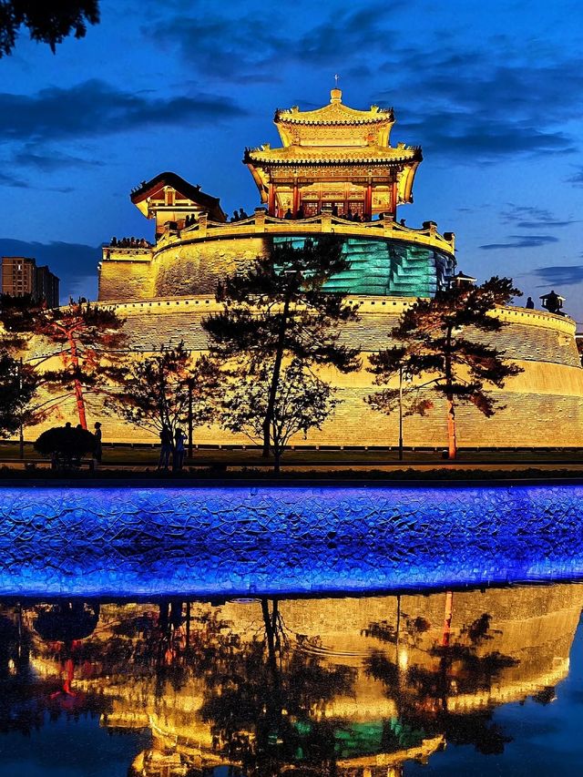 河北邯鄲•叢台公園•夜景超美的地方