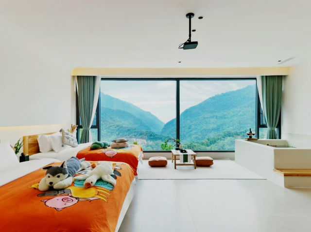 青城後山隱世湯屋，療癒系住宿體驗  