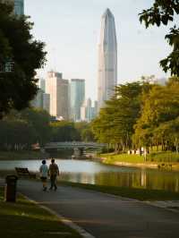 挖到深圳市中心遛娃寶地！人少景美還免費