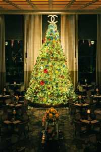 魔都外灘半島酒店超大聖誕樹已就位