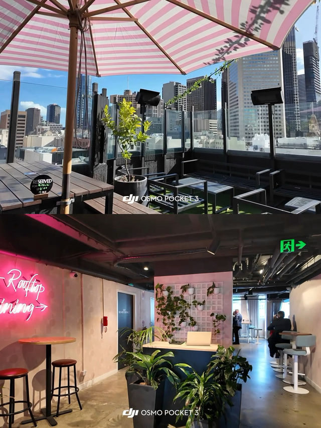 Blossom Rooftop Bar 🥂 | Melbourne's Highest Rooftop Experience with 270° City Views!