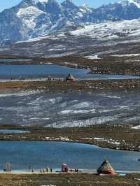 來紅海子，赴一場與雪山和湖泊的浪漫約會