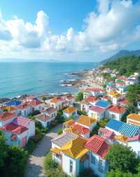 七彩漁村童話世界｜中國的“五漁村”、“彩虹村”｜“彩色王國”