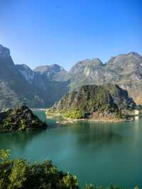 深藏於桂西群山之中的浩坤湖～秋天才是最好的觀賞時節