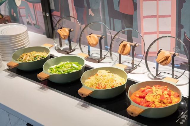 住城市便捷,早餐直接把我香醒了 住城市便捷,早餐直接把我香醒了