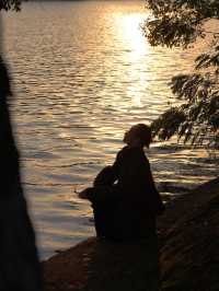 烈士公園的秋日氛圍