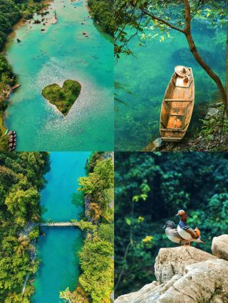 貴州荔波小七孔隨手拍都是國家地理大片！