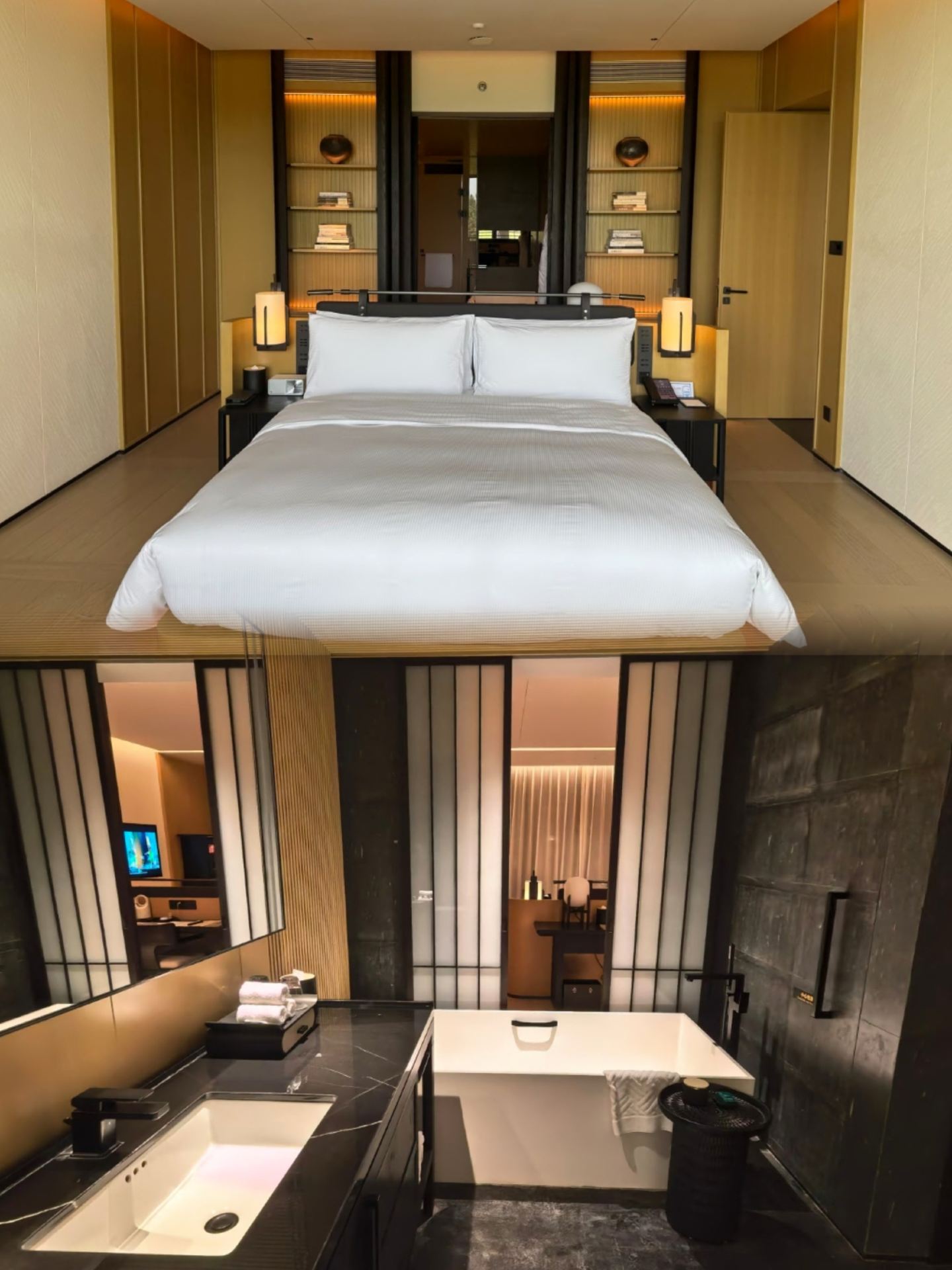  Hilton Niu Shou Mountain in Nanjing is truly breathtaking✨

Who understands, family?😭 I found a treasure in Nanjing. This Hilton at the foot of Niu Shou Mountain has "Zen mountain residence" deeply embedded in its soul. Open the window to see green mountains and mist, stepping into a real-life paradise🌫️!

🏞️ Prime Location | Walking distance to Niu Shou Mountain

The location is absolutely perfect👏! Right next to the east entrance of the Niu Shou Mountain Cultural Tourism Area, about 400 meters on foot to the ticket gate, super convenient for visiting the Foding Palace and Foding Pagoda.
Surrounded by mountains, water, and lush greenery, the air is filled with fresh herbal scents, far from the city noise, a true urban escape utopia🌿.
Driving or taking a taxi is also very smooth, about 20 minutes from Nanjing South Station and 30 minutes from Lukou Airport, travel is hassle-free🚗.

🪵 Zen Ambiance in Public Areas | Every step is a poetic scene

Walking into the lobby is instantly stunning🤯! High ceilings + natural wood tones + hanging greenery + dry landscape garden, ethereal and elegant.
Large floor-to-ceiling windows bring the mountain greenery indoors, with shifting light and shadow creating a peaceful atmosphere. Every snapshot looks like a high-quality photo📸.
The overall design integrates Niu Shou Mountain’s Zen culture, winning 12 international design awards, full of Eastern aesthetics. Walking through the public areas feels like visiting an art exhibition🎨.

🛏️ Luxurious Comfort in Rooms | From 52㎡ with mountain views

Starting at 52㎡, the rooms are really spacious🥰! New Chinese Zen style, natural wood furniture + soft lighting, creating a healing and relaxing atmosphere.
Each room has a balcony with views of Niu Shou Mountain and Foding Pagoda. Morning mist wraps the hills, and evening glow colors the sky—breathtaking🌄.
The bedding is super soft, with dual pillows of different firmness and a Niu Shou Mountain exclusive sleep-enhancing fragrance. Lie down and instantly release fatigue for a restful night😴.
Bathrooms have separate wet and dry areas, double sinks, and an extra-large scenic bathtub. Enjoy mountain views and mist while soaking, happiness maxed out💓.
Smart home devices, Dyson hairdryer, smart toilet, and complimentary minibar drinks—all details are thoughtfully covered✨.

🍽️ Delicious Zen Cuisine | Food that amazes

The dining options are so rich you’ll be spoiled for choice😋! Qingya Chinese Restaurant specializes in Huaiyang cuisine, the buffet offers both Chinese and Western dishes, and Ninglan Vegetarian Restaurant fits the Zen vibe perfectly.
Breakfast is super abundant, covering Nanjing specialties, freshly made shrimp wontons, Chinese and Western hot dishes, and desserts. Fresh ingredients and great taste🍳.
The afternoon tea at Manshu Lobby Bar is stunning, with mountain views and desserts, perfect for a leisurely afternoon with full ceremony☕️.

🧘 Full Facilities | Perfect for vacation and family fun

The leisure facilities are super thoughtful💯! 24-hour gym, year-round heated pool, swimming in the mountain-view pool feels like soaking in nature, with beautiful lighting at night🌌.
A 400㎡ large kids’ playground with carousel and dress-up room, freeing parents’ hands while kids play👨‍👩‍👧.
There’s also a 1350㎡ pillar-free banquet hall and outdoor lawn, suitable for team building and weddings. The Zen meditation room offers quiet sitting and scripture copying, calming and healing🙏.
If you want to escape and relax in Nanjing or visit Niu Shou Mountain, this place is a no-brainer! What other hidden gem hotels have you found in Nanjing? Let’s chat in the comments🙋