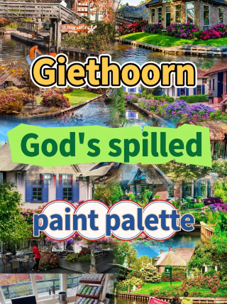 Giethoorn | A water town fairy tale where God spilled a painting and sealed its legend