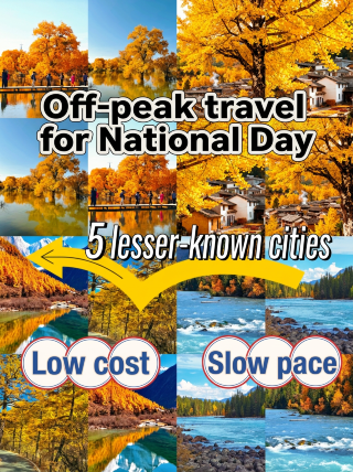 The best off-the-beaten-path cities for a slow-paced, budget-friendly "reverse travel" trip during the National Day holiday