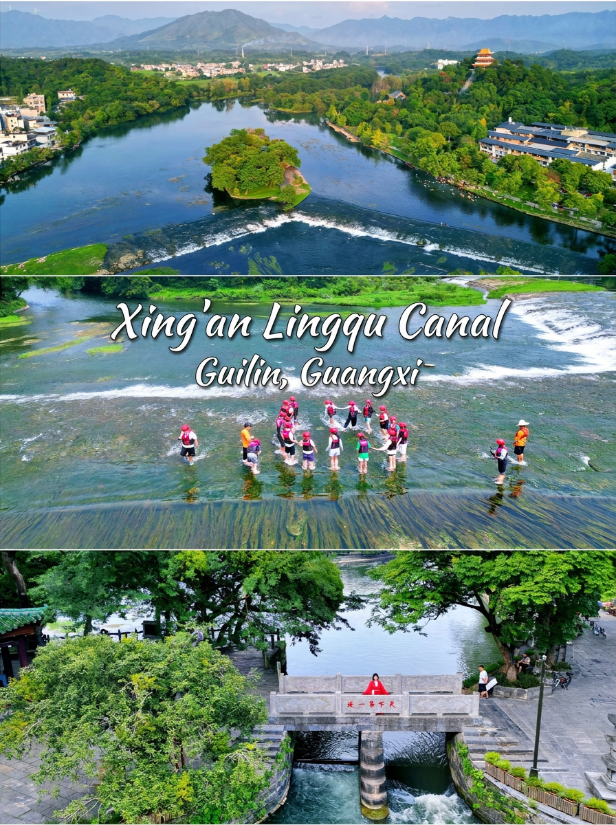 Lingqu Canal, Xing'an, Guangxi | The canal built by Qin Shi Huang to unify China