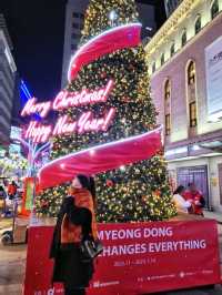 겨울이면 더 핫해지는 명동거리🎄✨️