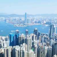 最愛去香港太平山山頂！山頂廣場！