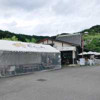 道の駅de愛ほっこり見山の郷　アユ釣り・夜はホタルの名所