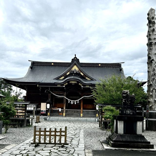 Niigata Suwa shrine sightseeing 