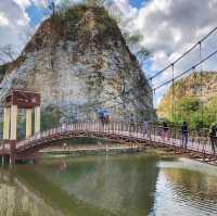 ไปดูลิง ปั่นเรือเป็ด ชมอุทยานเขาหินงู ราชบุรี