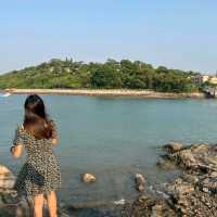 Peng Chau laid back half day trip with turtle rock, beauty and the sun