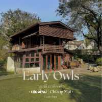 Early Owls cafe คาเฟ่สีเขียวในเมืองใหญ่