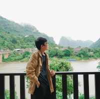 ที่พักวิวแม่น้ำ เฮือนพักอาทิต หนองเขียว 