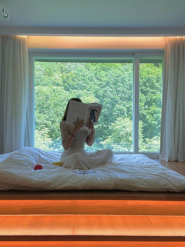 푸릇푸릇한 숲속뷰와 함께한 담양 스테이 🌿💚