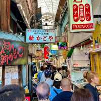 韓国のシジャン（市場）のような大阪鶴橋商店街