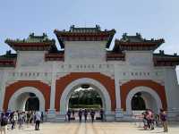 台湾　台湾観光　 忠烈祠の交代式に遭遇！