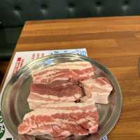 五花豬腩肉燒豬皮的韓式燒肉🐷🐽