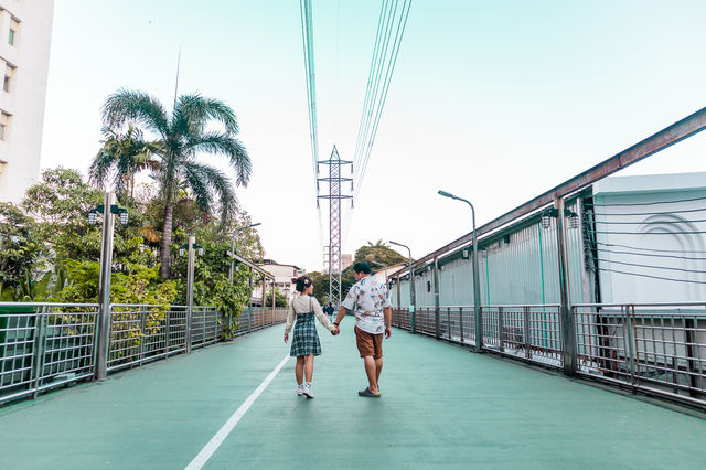 เดินเล่นฟีลญี่ปุ่น ที่สะพานเขียว