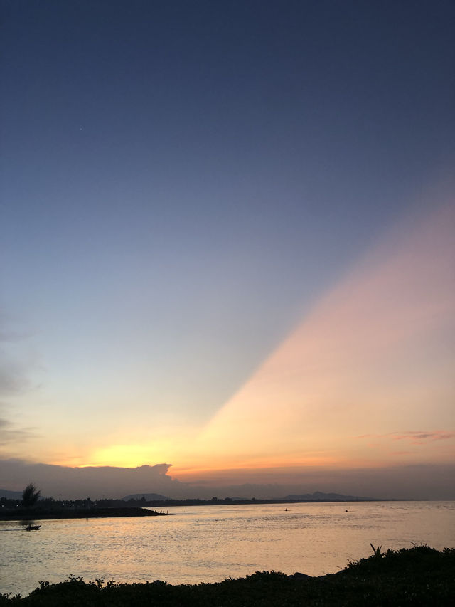 หาดวาสุกรี ในวันที่ท้องฟ้าสวย