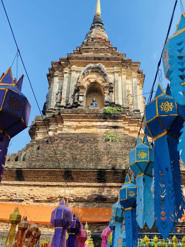 รดน้ำพระเจดีย์ | วัดโลกโมฬี | เชียงใหม่