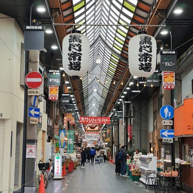 大阪海鮮愛好者的天堂【黑門市場】