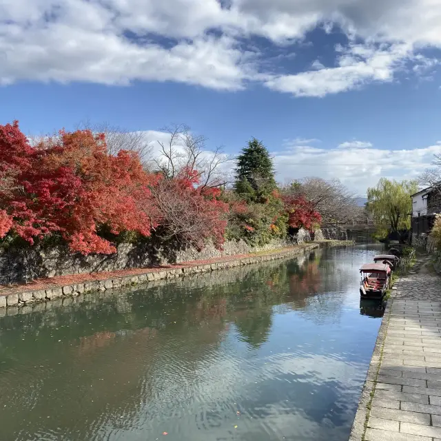 滋賀縣八幡堀─琵琶湖水運的商業基石