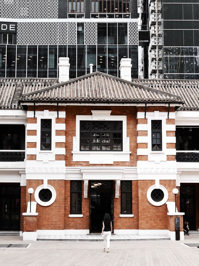 香港｜舊城中環，鬧市中的紅磚古蹟建築群